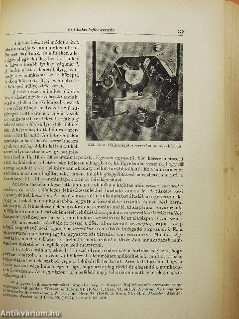 Vágó-, sajtoló- és húzószerszámok