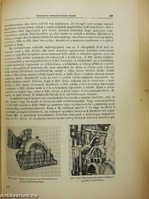 Vágó-, sajtoló- és húzószerszámok