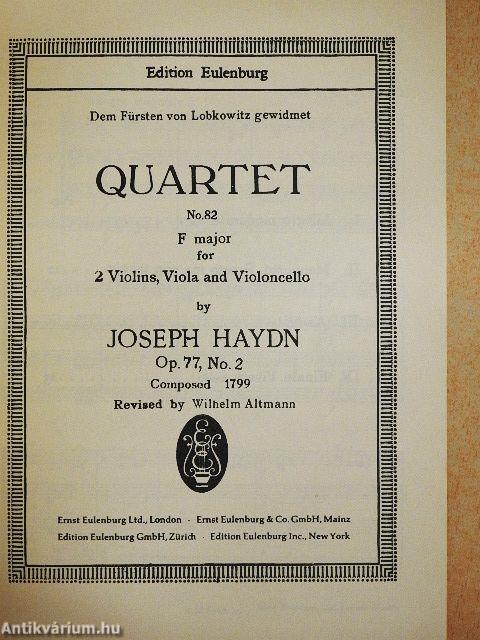 String Quartet No. 82