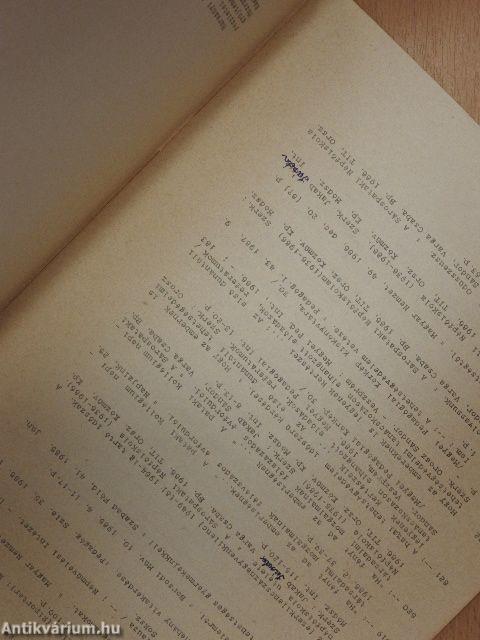 Harsányi István pedagógiai publikációinak bibliográfiája