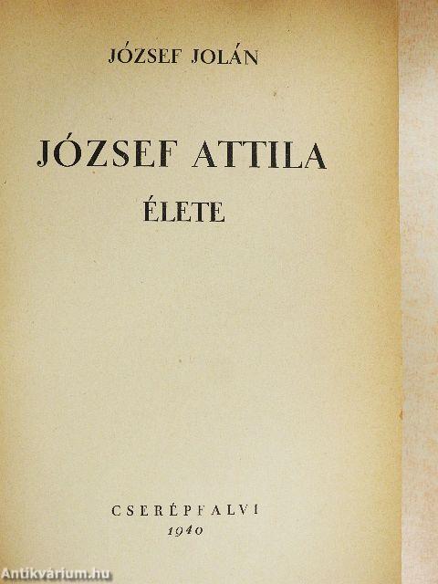 József Attila élete