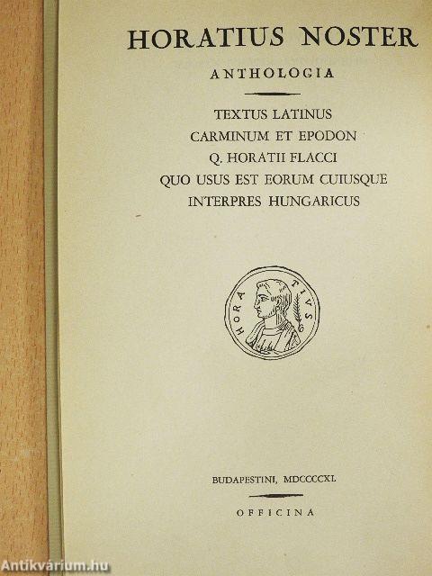 Magyar Horatius/Horatius Noster