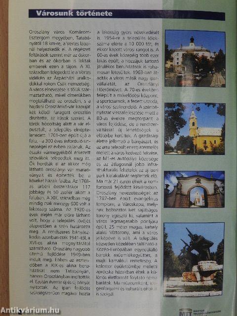 Városi Telefonkönyv - Oroszlány 2001