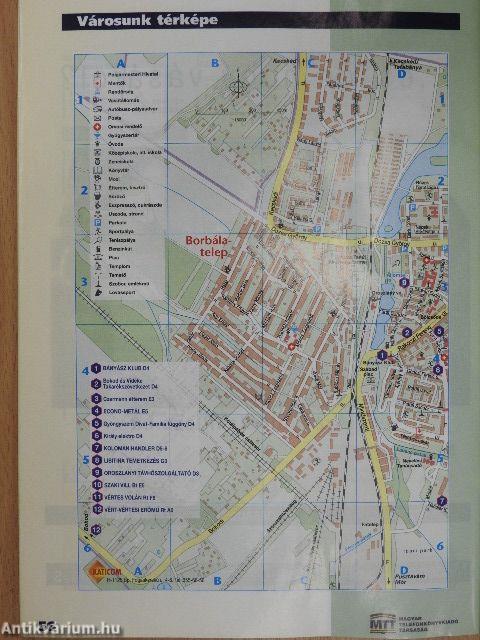 Városi Telefonkönyv - Oroszlány 2001