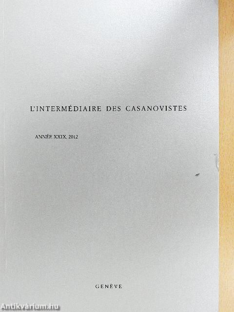 L'Intermédiaire des Casanovistes 2012
