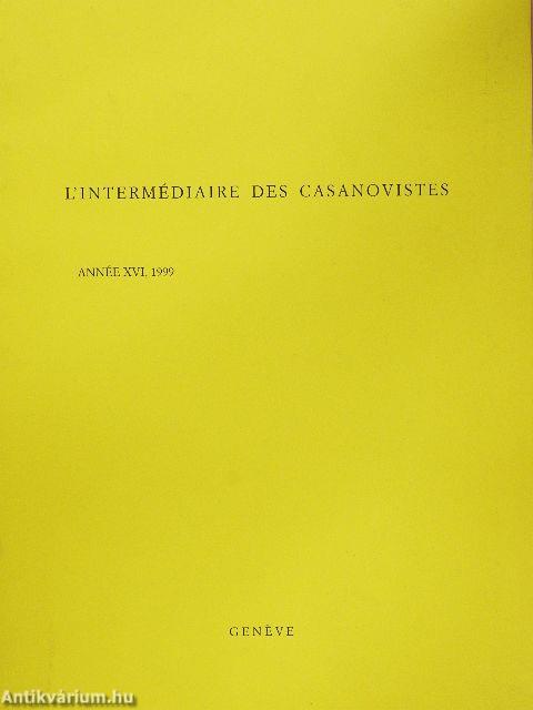L'Intermédiaire des Casanovistes 1999