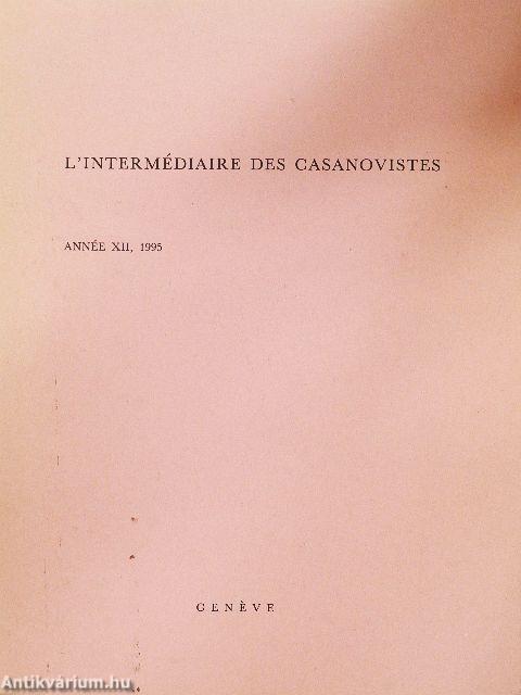 L'Intermédiaire des Casanovistes 1995