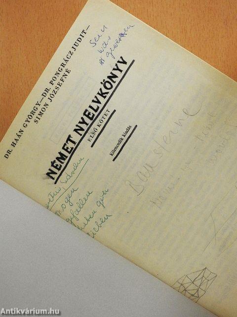 Német nyelvkönyv I.