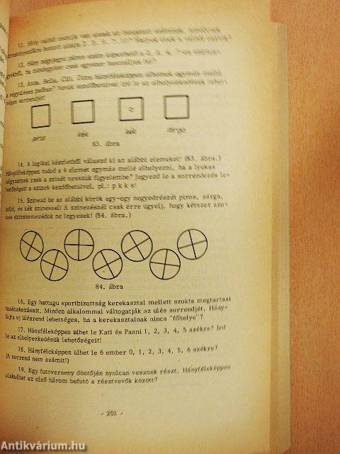Feladatgyűjtemény a matematika tanításához