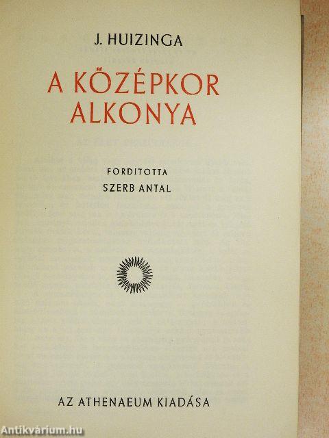 A középkor alkonya