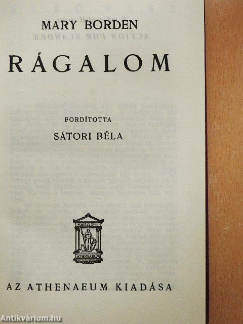 Rágalom