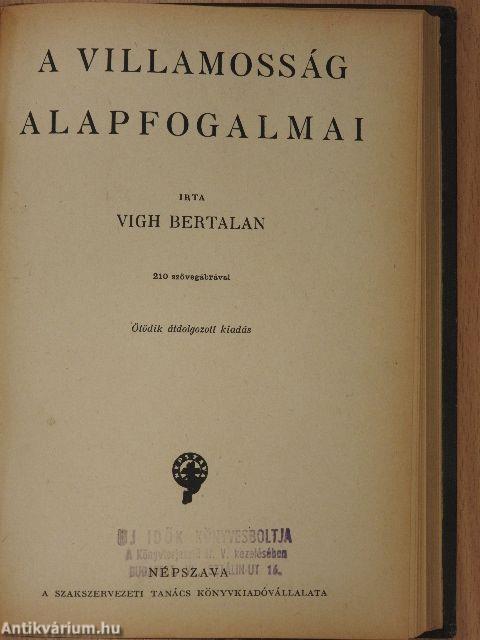 Természettani ismeretek/A villamosság alapfogalmai
