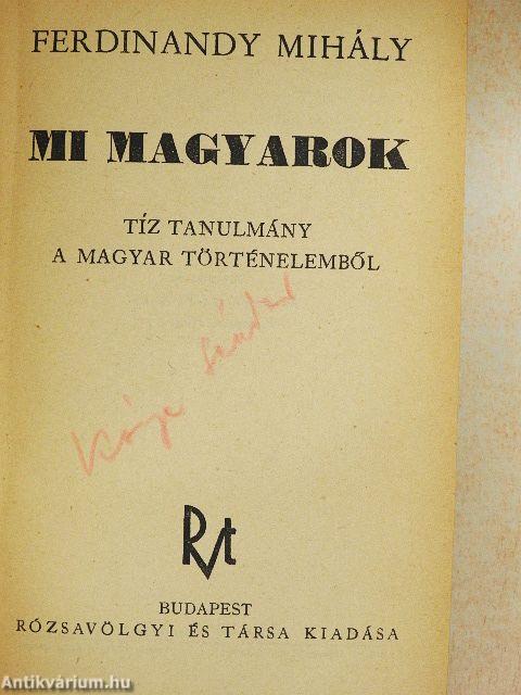 Mi magyarok