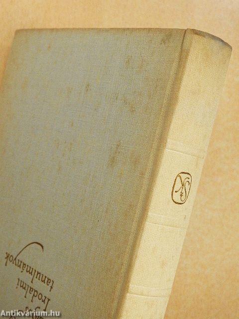 Irodalmi tanulmányok I-II.