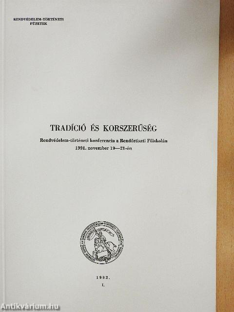 Tradíció és korszerűség I. 