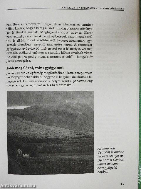 Természetes gyógymódok almaecettel