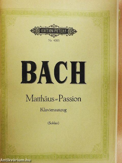 Passionsmusik nach dem Evangelisten Matthäus/Passionsmusik nach dem Evangelisten Johannes