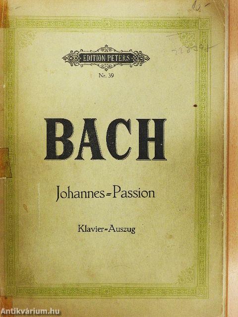 Passionsmusik nach dem Evangelisten Matthäus/Passionsmusik nach dem Evangelisten Johannes