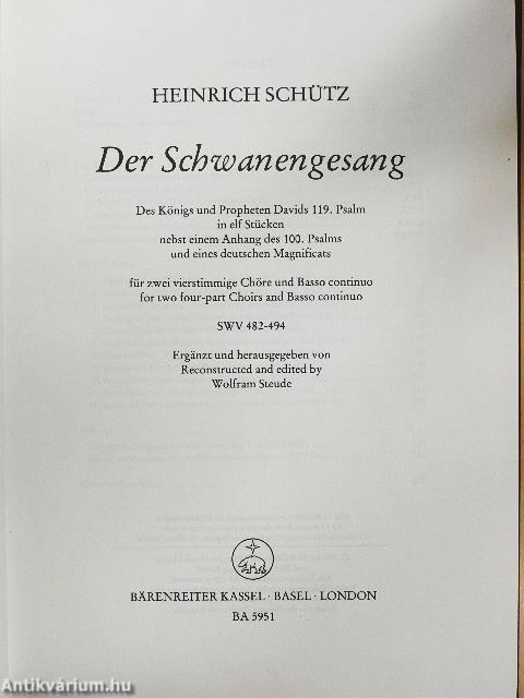 Der Schwanengesang