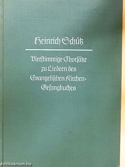 Vierstimige chorsätze zu Liedern des Evangelischen Kirchengesangbuches