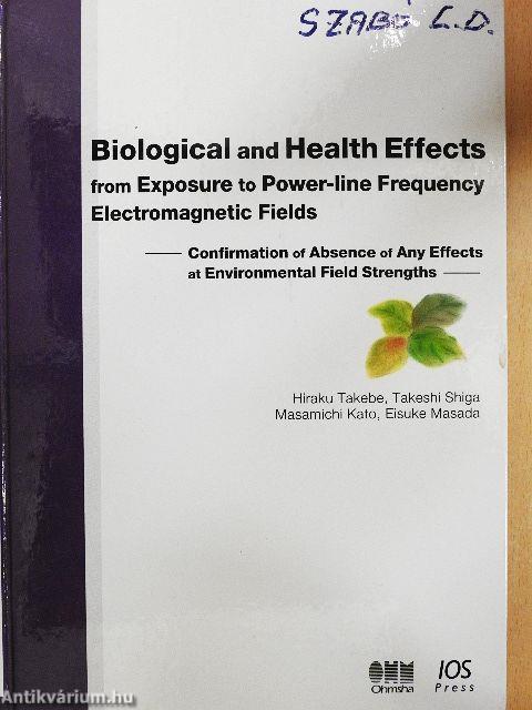 Biological and Health Effects