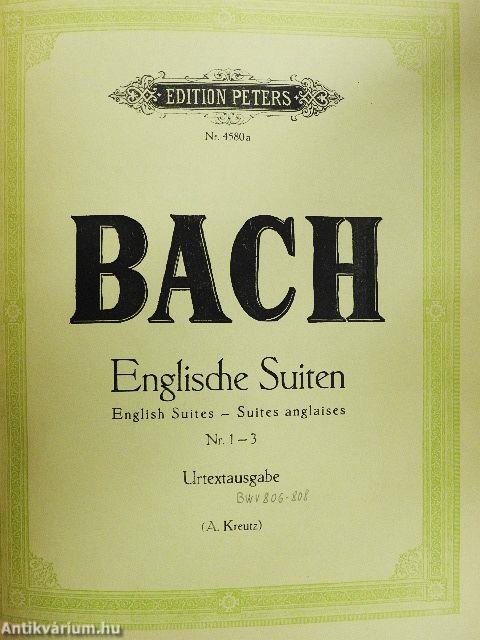 Englische Suiten 1-3/Englische Suiten 4-6/Französische Suiten