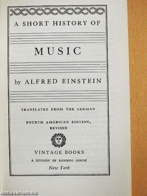 A Short History of Music