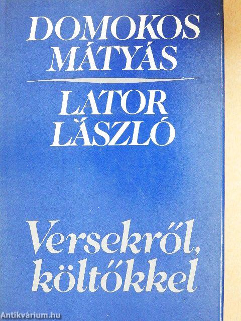 Versekről, költőkkel