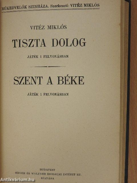 Május/Kávécsarnok/Tiszta dolog/Szent a béke/Tisztitótűz/Megjöttek a huszárok/Marika