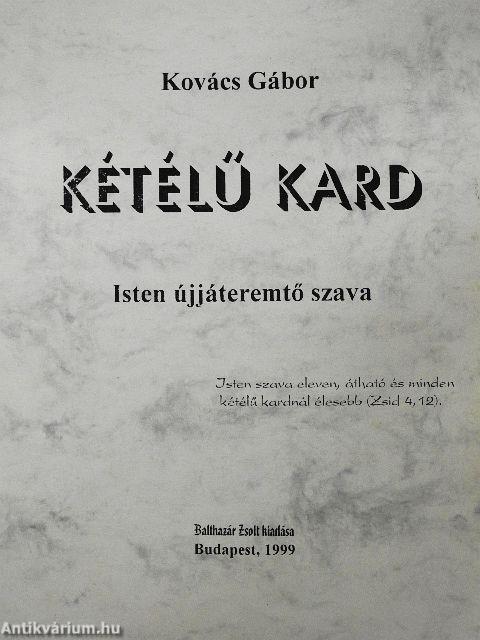 Kétélű kard