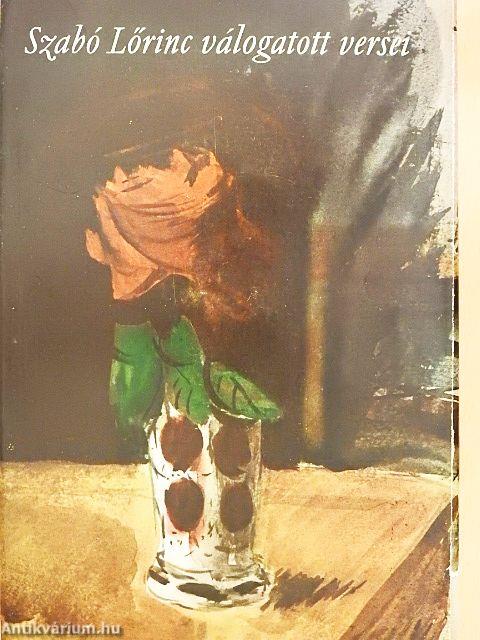 Szabó Lőrinc válogatott versei