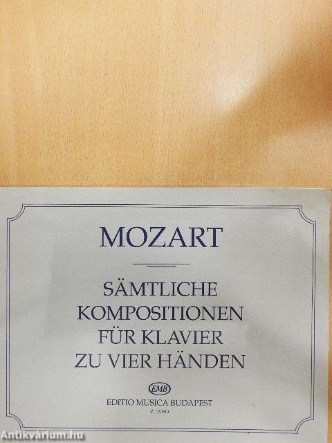 Sämtliche Kompositionen für Klavier zu Vier Händen