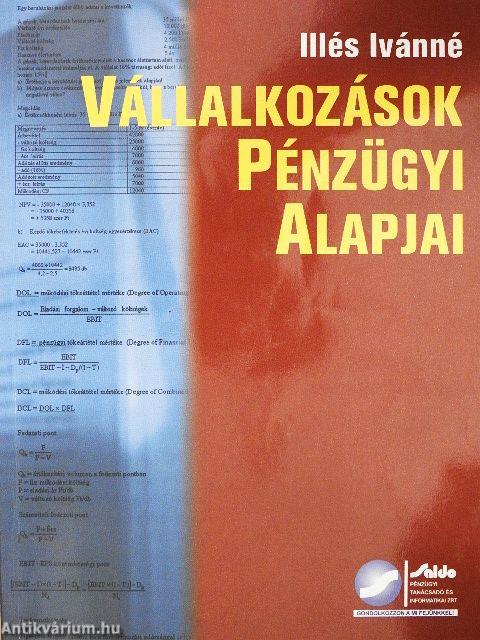 Vállalkozások pénzügyi alapjai