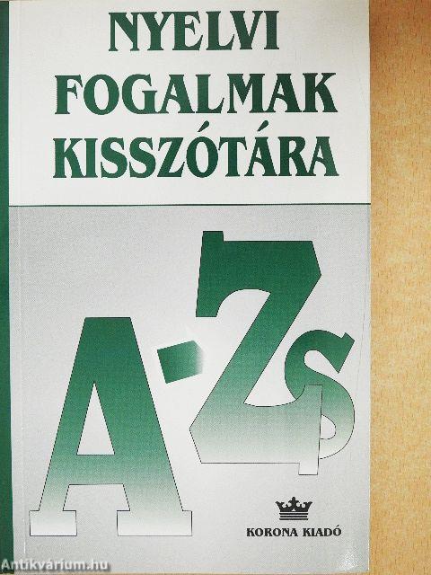 Nyelvi fogalmak kisszótára