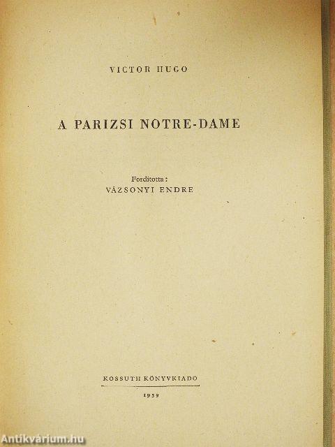A párizsi Notre-Dame
