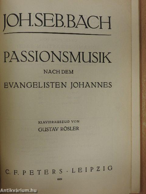 Passionsmusik nach dem Evangelisten Matthäus/Passionsmusik nach dem Evangelisten Johannes