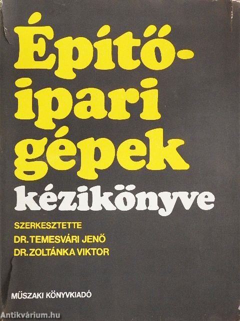 Építőipari gépek kézikönyve