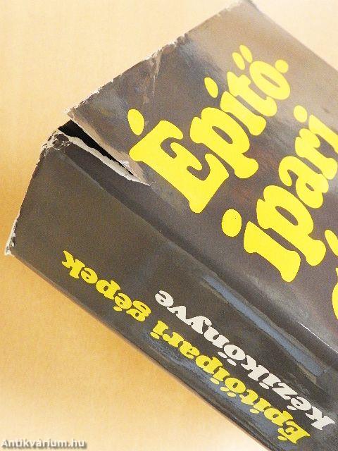 Építőipari gépek kézikönyve