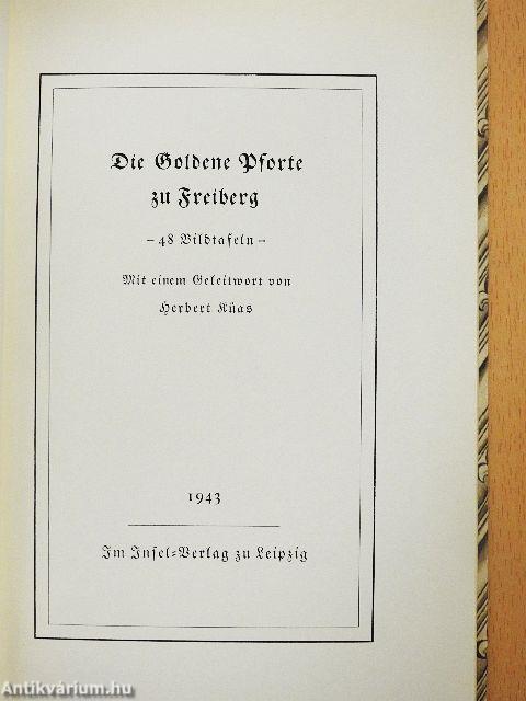 Die goldene Pforte zu Freiberg (gótbetűs)