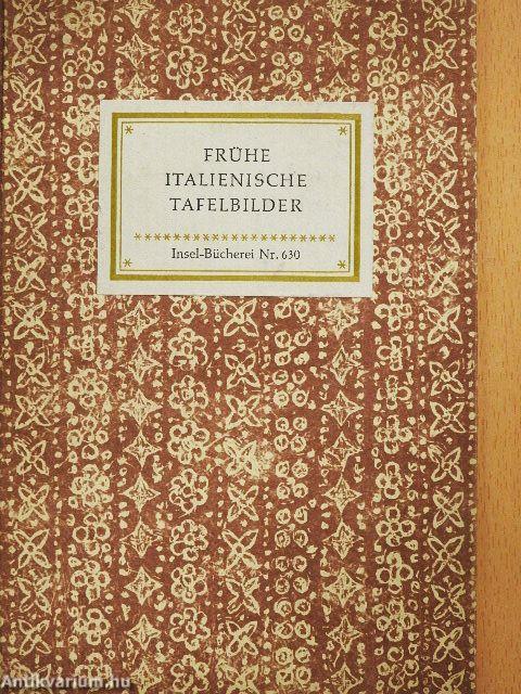 Frühe italienische Tafelbilder