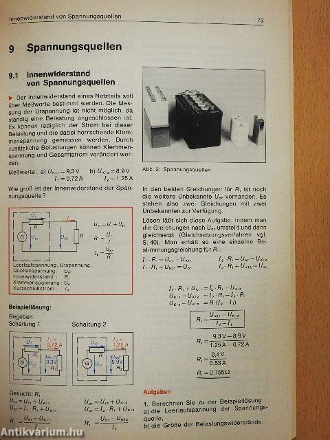 Elektrotechnik Grundstufe Fachrechnen