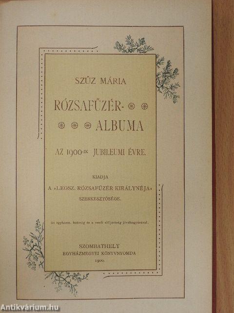 Szűz Mária Rózsafűzér-Albuma
