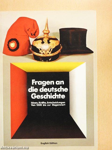 Questions on German History