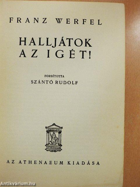 Halljátok az igét!