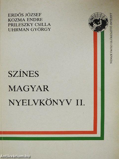 Színes magyar nyelvkönyv II.