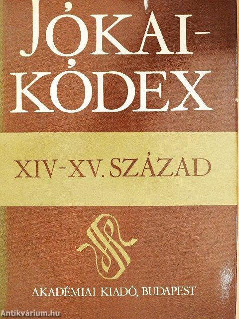 Jókai-kódex XIV-XV. század