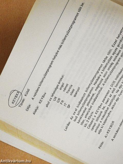 IBM PC DOS felhasználói kézikönyv