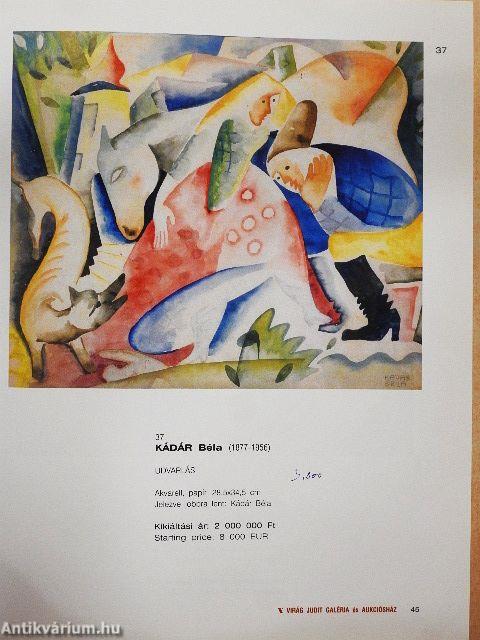 Virág Judit Galéria és Aukciósház - Tavaszi aukció 2008