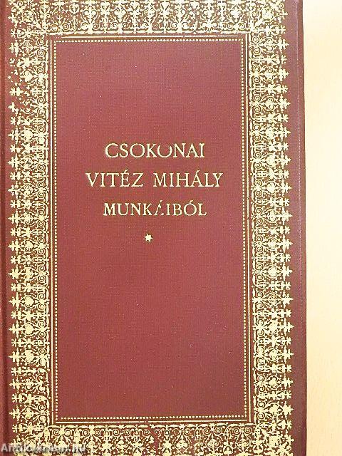 Csokonai Vitéz Mihály munkáiból