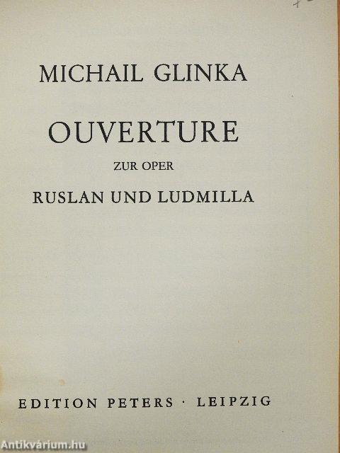 Ouverture zur Oper Ruslan und Ludmilla